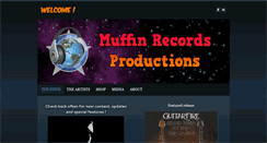 Desktop Screenshot of muffinrecordsproductions.com
